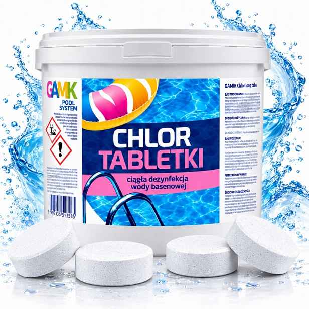 Intex Chlorové Tablety 200G 3KG 15X200G Do Bazénu Chemie Pevná Dezinfekce