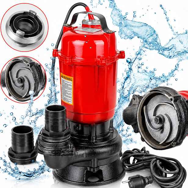 Čerpadlo Do Septiku S Drtičem 3200 W Pro Špinavou Vodu A Nečistoty Z Odpadních Vod