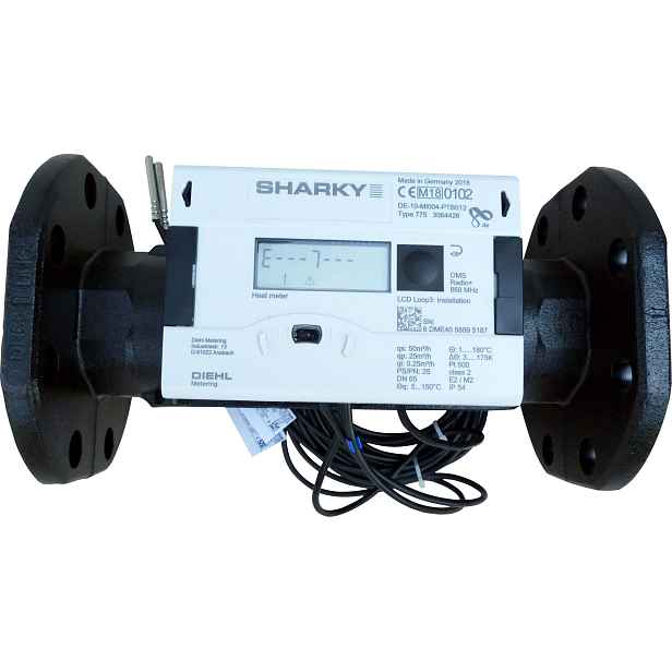 Měřič tepla ultrazvukový Enbra Sharky 775 25 m3/h DN 40