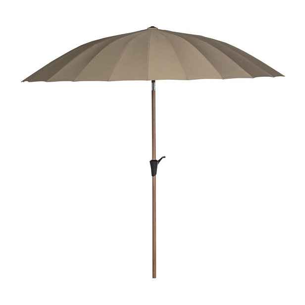 Zelený/béžový slunečník ø 280 cm Monica – WOOOD
