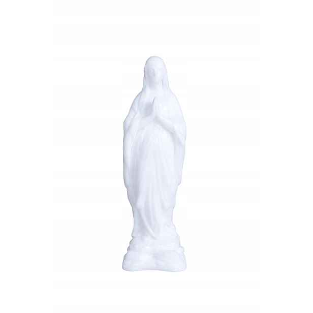Figurka Božské Matky Z Lourdes 30 CM Bílá Devocionálie Francie
