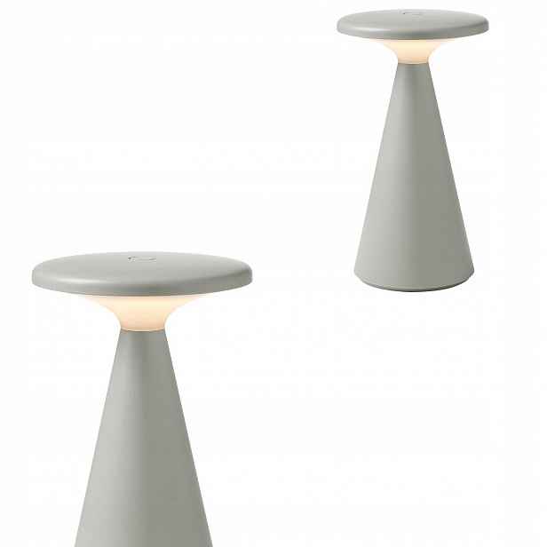 Venkovní stolní lampa Funghi Šedá IP44 T0064 Maxlight