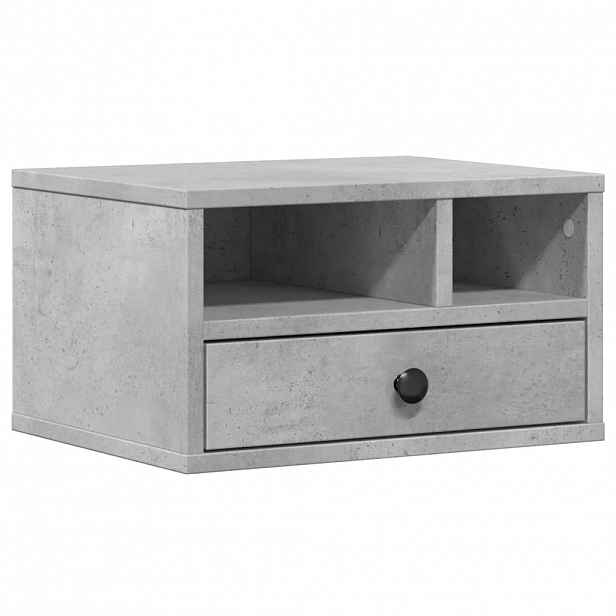 vidaXL Stojan na tiskárnu betonově šedý 40x32x22,5 cm kompozitní dřevo