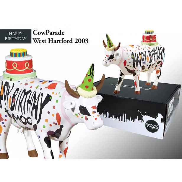 CowParade West Hartford 2003, Všechno nejlepší k narozeninám, Juan Andreu & Mike Dowdall.