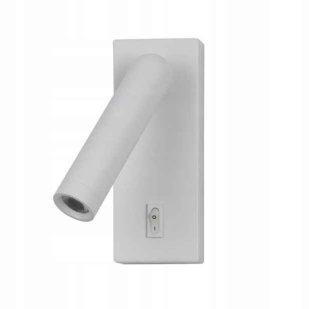 Nástěnná lampa Italux Nova Led 2.5W Bílá Pohyblivý reflektor pro čtení