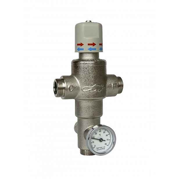 Sanela - Termostatický ventil s pojistkou 1" SLT 08A