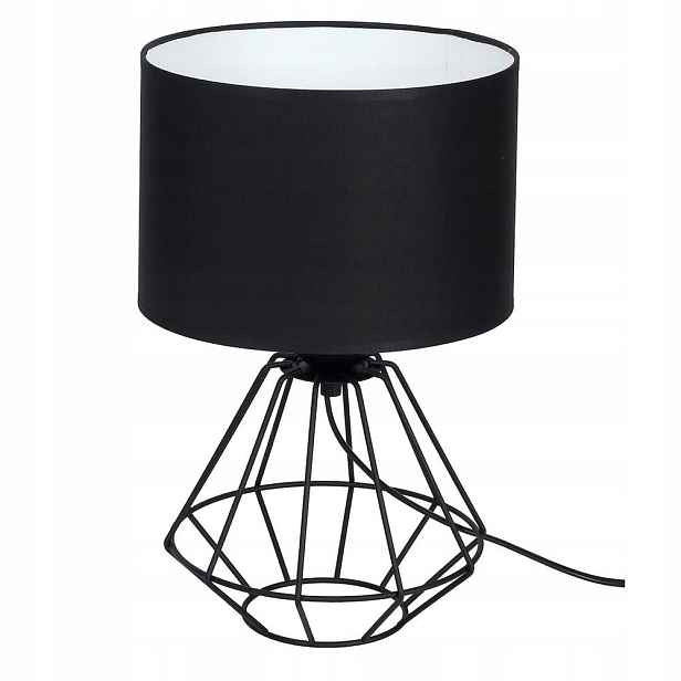 Stojací lampa Colin černá 1xE27