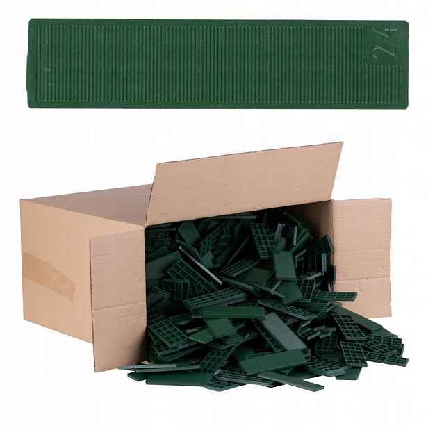 Deckline K2405 Distanční Vyrovnávací Podložky 24x100x5MM 1000 Ks
