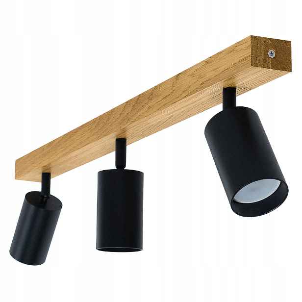 Spot Led stropní svítidlo Dubová Modern 60 cm GU10 Pohyblivá Nástěnný trubka