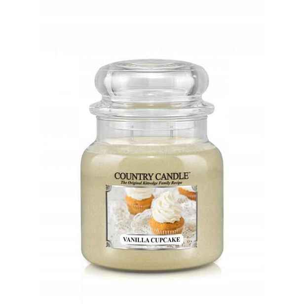 Tradiční sójová svíčka Vanilla Cupcake Country Candle 1 ks