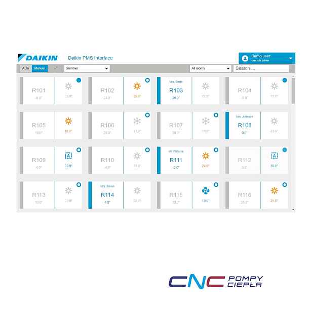 Daikin DCM010A51 Pms Rozhraní Oracle Pms Hotel Bms Oem