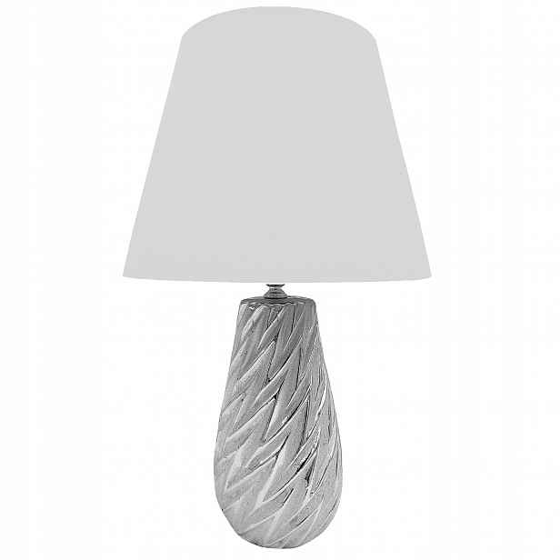 Noční Lampa Stříbrná Moderní Glamour Stolní Lampička