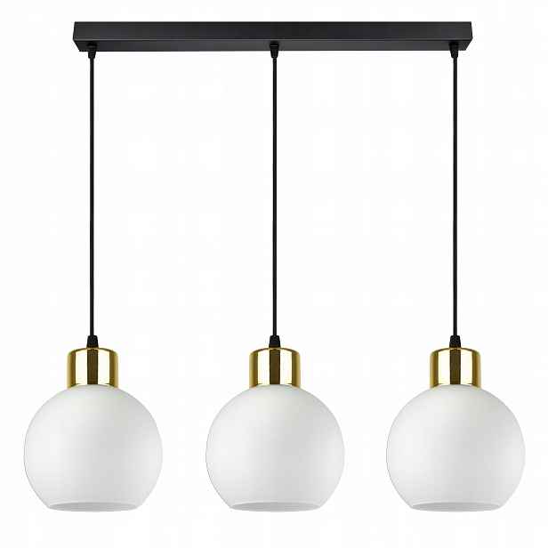 Závěsná lampa Lustr Skleněné Mléčné koule Led