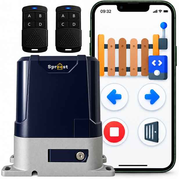 Automatický Pohon Pro Posuvnou Bránu Dálkové Ovládání Pohon Sada Wifi Aplikace