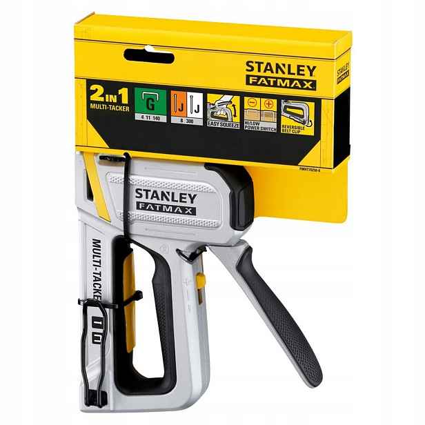 Sešívačka na sponky G hřebíky J Stanley FatMax FMHT70250-0