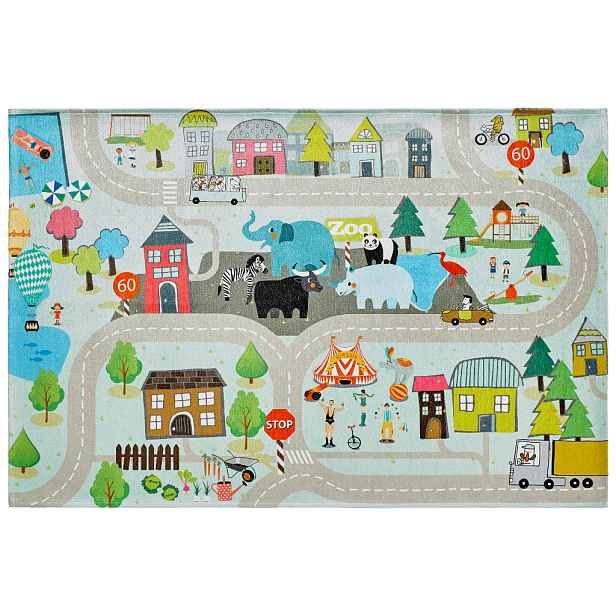 DOPRODEJ: 160x230 cm Dětský kusový koberec Torino kids 231 STREET, 160x230, vícebarevná, dětský pokoj, Obsession