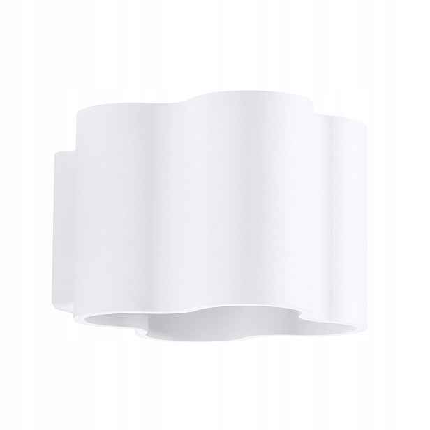 Sollux Lighting Ovio nástěnné svítidlo obláček bílé 1xG9 8W IP20