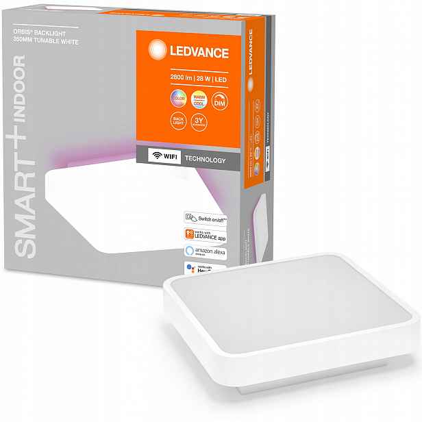 Stropní Svítidlo Led Stropní Svítidlo na omítku 28W 2800lm Rgb Cct 35cm Smart Wifi