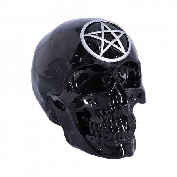 Lebka Black Magic Skull 19.5 cm