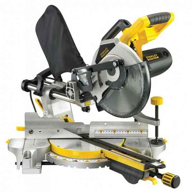 Stanley - Pokosová pila 254 mm, s pojezdem, 2000 W FME720-QS