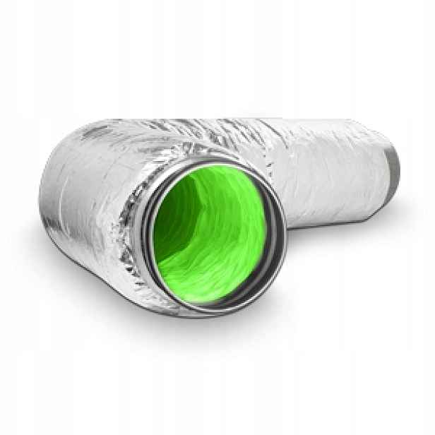 Tlumič kulatý pružný Greendec 250 mm