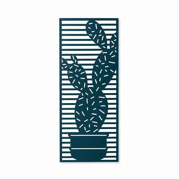 Nástěnný panel Stěna Paraván Plot prolamovaný Krata dekor Deco Panel Cactus