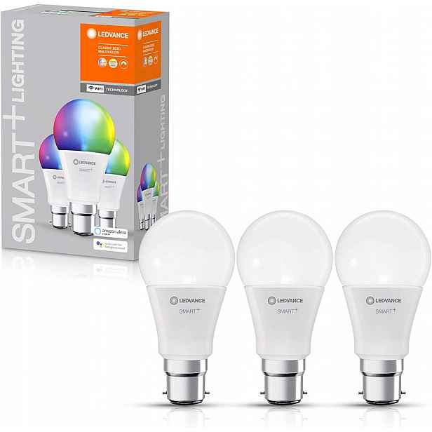 Ledvance Smart Led Rgb žárovky, 9W, B22d, 3ks