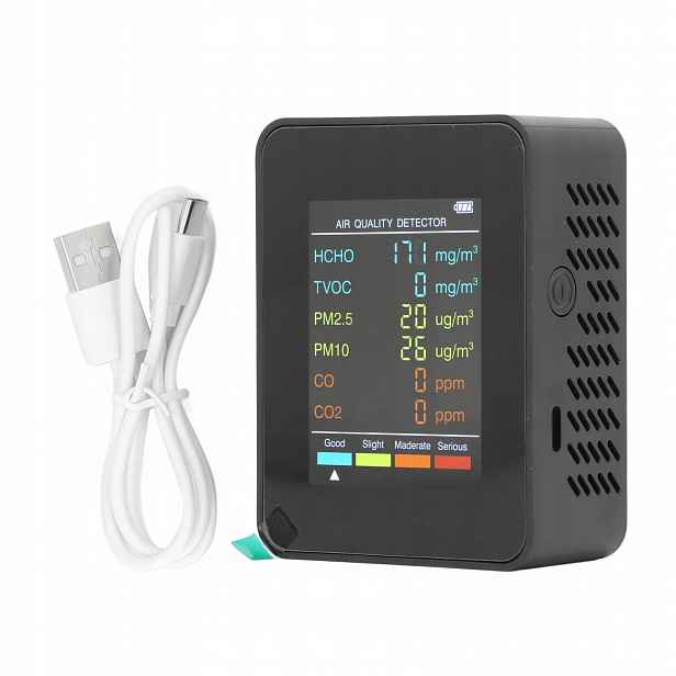 Senzor Kvality Vzduchu CO2 Tvoc Hcho PM2.5 PM10 Profesionální Detektor