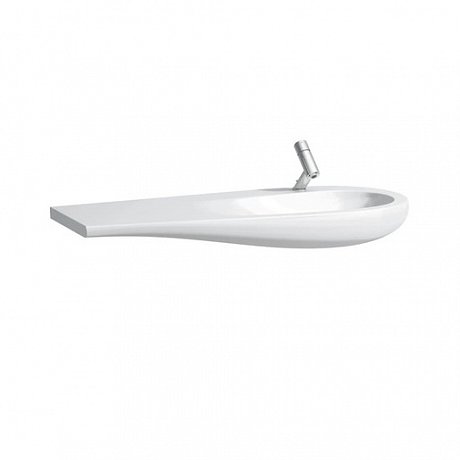 Umyvadlo Laufen Ilbagnoalessi One 120x50 cm otvor pro baterii uprostřed H8149744001041