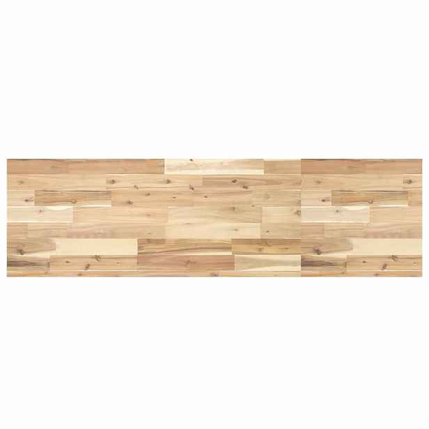 vidaXL Koupelnová deska neošetřená 120x40x4 cm masivní akáciové dřevo