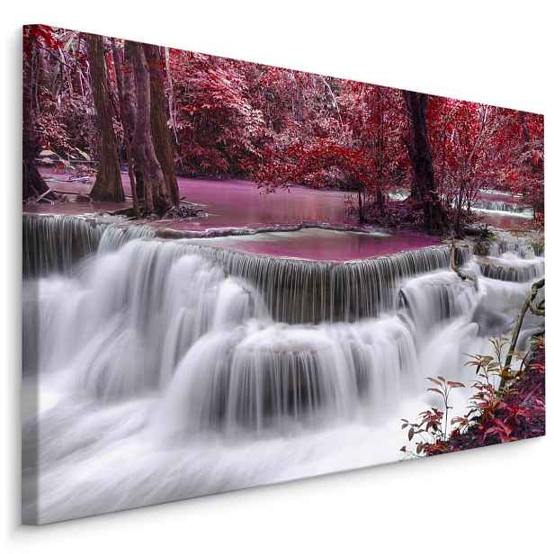 Plátno Vodopád Huay Mae Khamin V Thajsku Varianta: 30x20