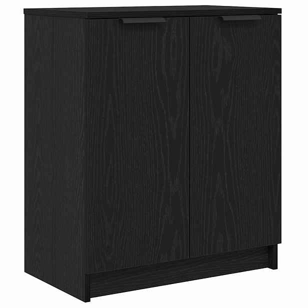 vidaXL Skříň na obuv Černý dub 59 x 35 x 70 cm Kompozitní dřevo