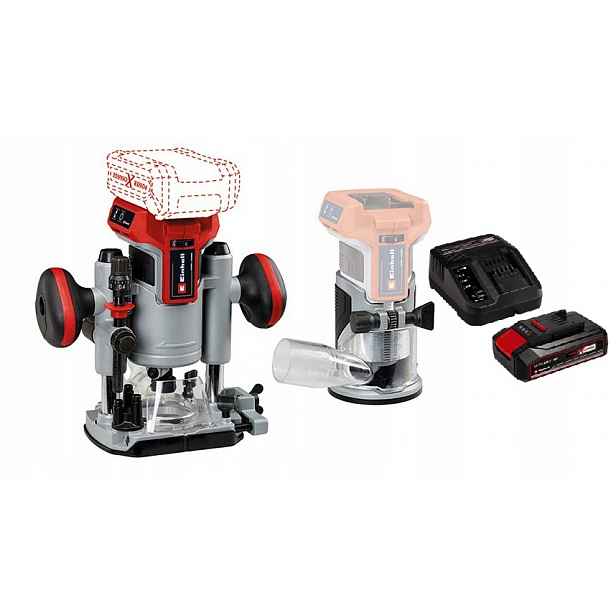 Einhell Horní Frézka Tp-ro 18 4350410 Sada Akumulátor 2,5AH