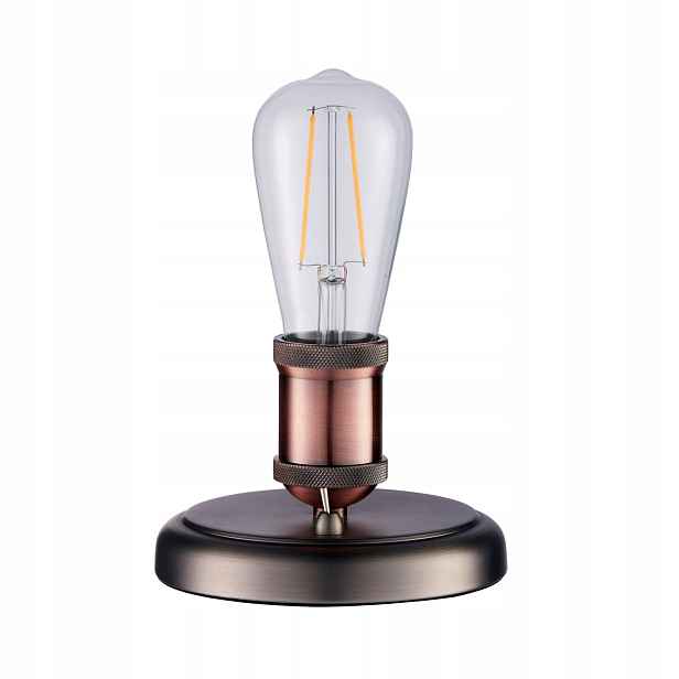 Stolní lampa Endon zestárlá měď 40 W