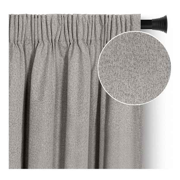 Taupe zatemňovací závěs 140x250 cm Corita – Restilo