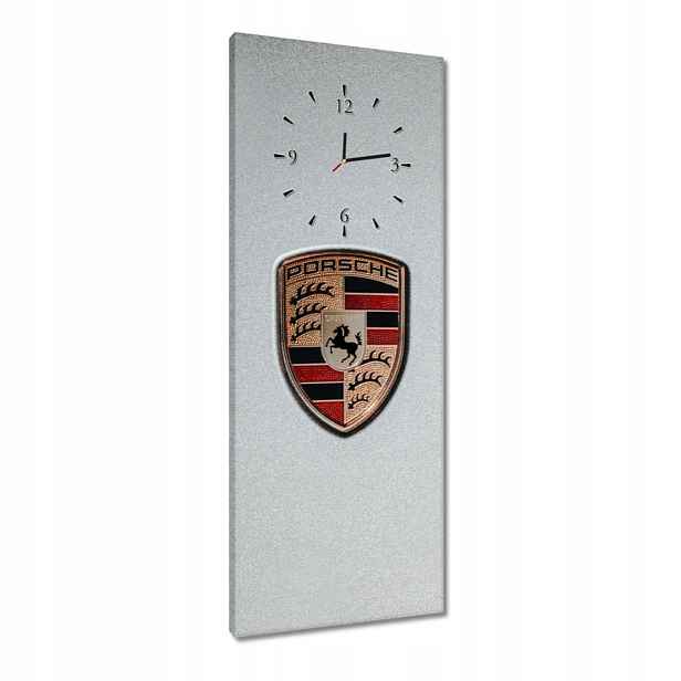 Hodiny 40x100 Známka Porsche Logo