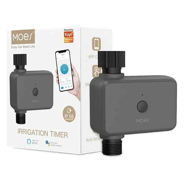 Inteligentní Bluetooth ventil pro zavlažování zahrady Moes Bwv-yc-eu-gy-ms Tuy