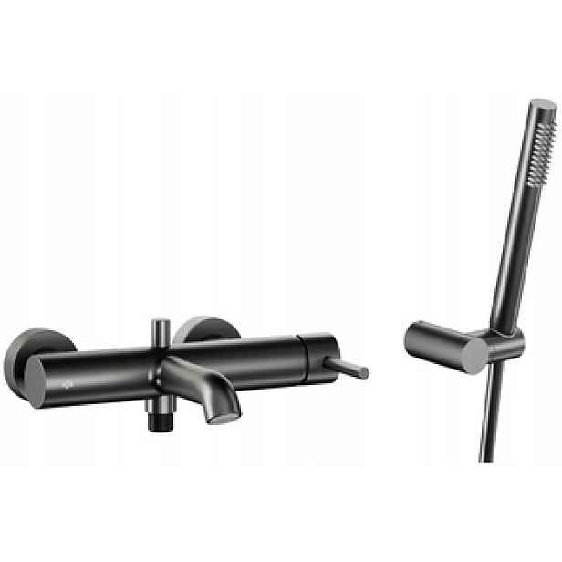 Kfa Horizontální Vanová Baterie S Prémiovou Sprchou Moza, Gun Metal Grey Pvd