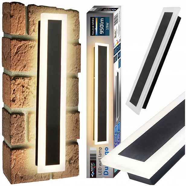 Led lampa Venkovní zahradní nástěnné svítidlo Led 19W Durango 60 cm IP65