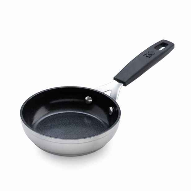MASTERPRO Pánev s nepřilnavým povrchem SMART 16 cm stříbrná BGEU-3766