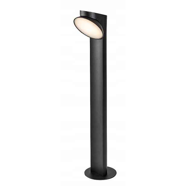 Stojací zahradní Led lampa černá, sloupek 70 cm, nastavitelná, IP54 3000K Rabalux