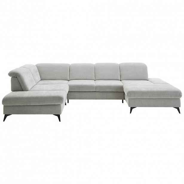 Beldomo Style SEDACÍ SOUPRAVA, textil, barvy stříbra