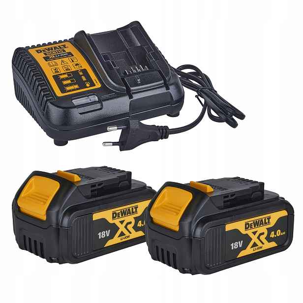 2x 18V DCB182 Baterie nabíječka DCB115 M2 DeWALT