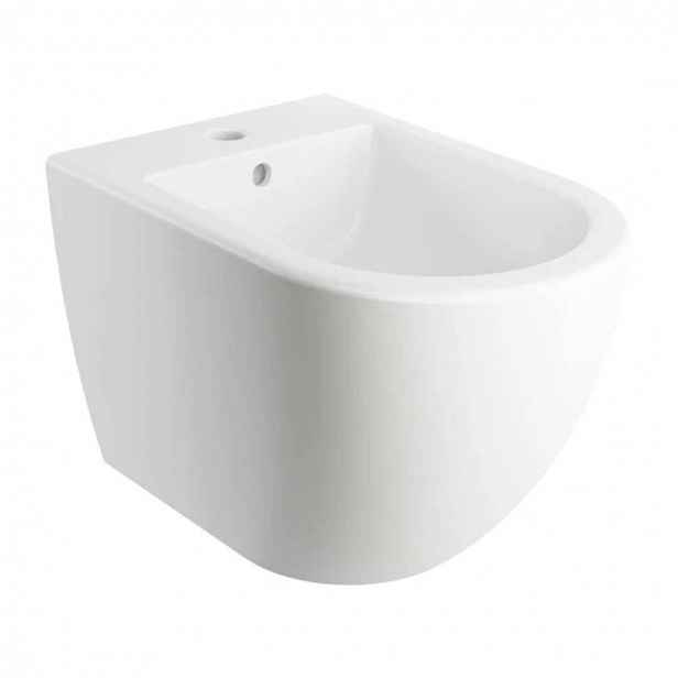 OMNIRES Ottawa - Závěsný bidet, otvor pro baterii, matná bílá OTTAWACMBIBM