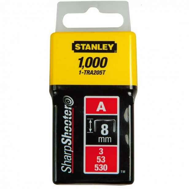 Stanley - Spony typu A, 8 mm, 1000 ks 1-TRA205T