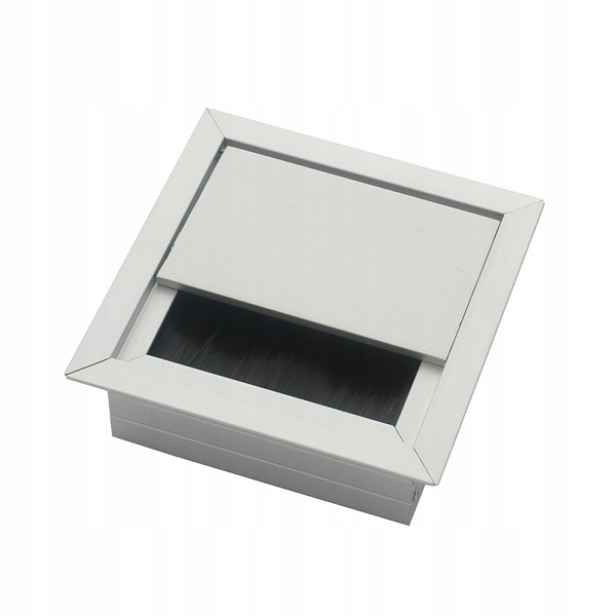 Zapuštěný Kabelový Průchod Alu 80x80 MM x 4 Ks