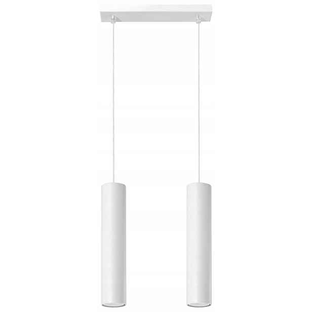 Závěsná lampa Lagos 2 Bílá Sollux