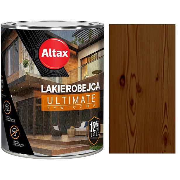 Altax Lakovací Ultimate Pryskyřičná Ochranná A Dekorativní Barva 5 L Hnědá
