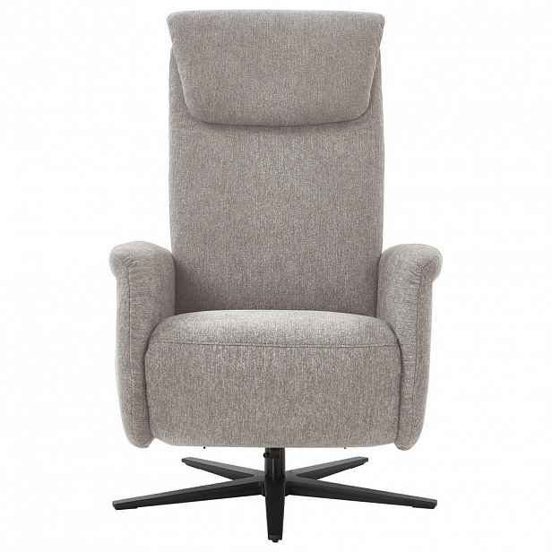 Pure Home Comfort RELAXAČNÍ KŘESLO, textil, šedobéžová