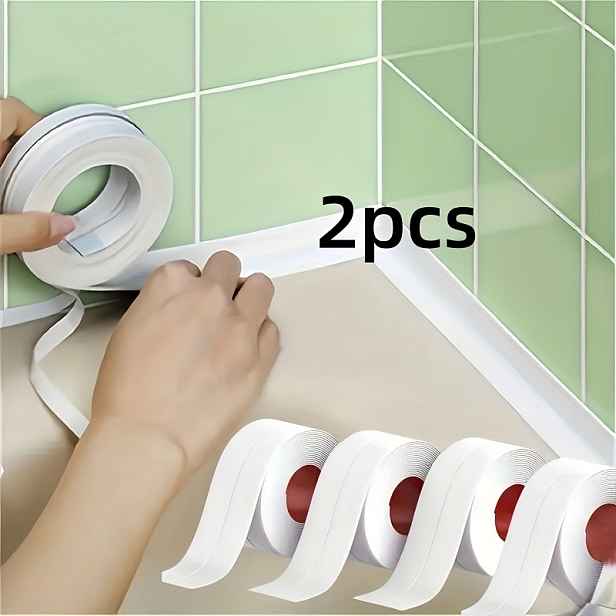 TEMU 2 ks/4 ks Samolepicí nálepky na toaletu do koupelny a na toaletu, vhodné pro kuchyňské dřezy, toalety, záchodové mísy, umyvadla, voděodolná